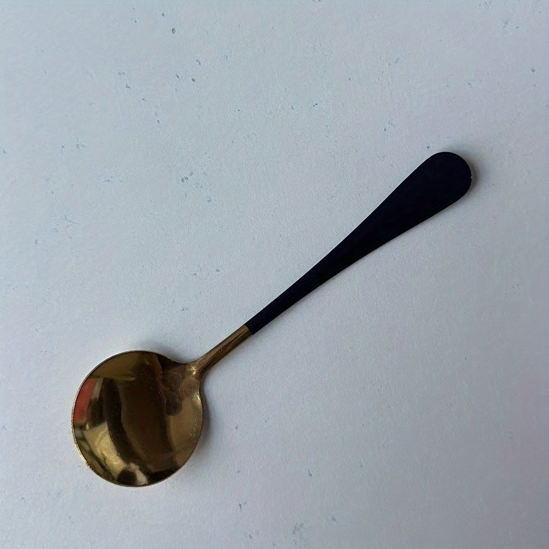 Stainless Steel Table Spoon for Soup Cereal Dessert Fruit Milk Tea Coffee
