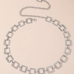 Stylish Metal Chain Belt Dress Girdle Women Decoration Accessories