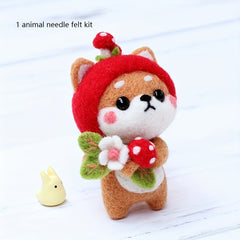 Needle Felting Beginner Kit Animals Wool Felting Kits