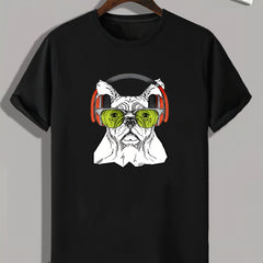 Pug Headphone Men's Tee