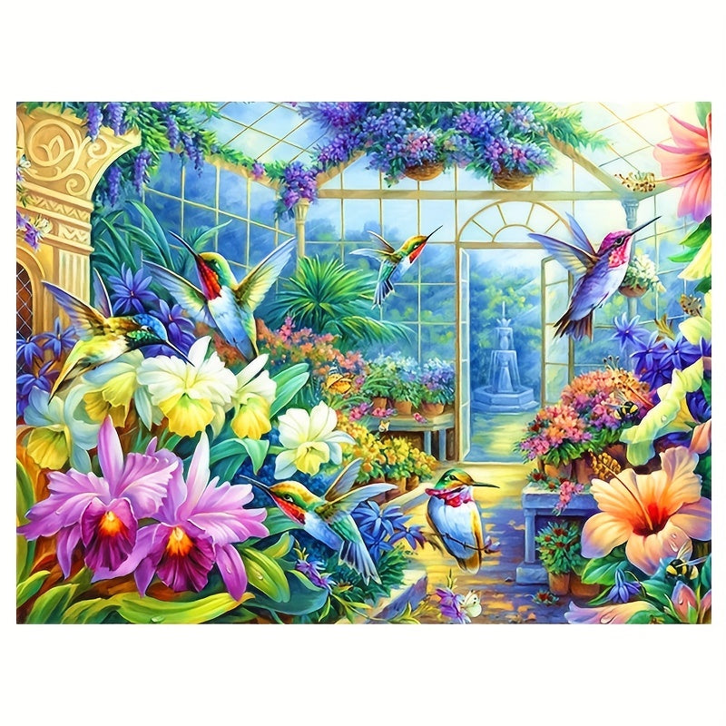 DIY Flower Diamond Painting Kit - 7.87x11.81 Inches