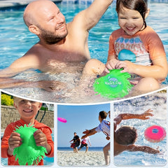 2 Colorful Absorbent Swim Pool Chips Fun Game for Kids