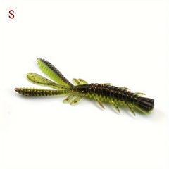 10pcs Bionic Shrimp Bait Soft Worm Fishing Accessories