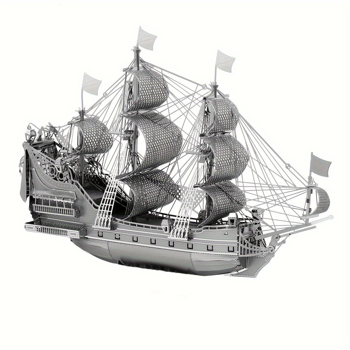 Queen Anne 3D DIY Metal Jigsaw Puzzle Educational Toy