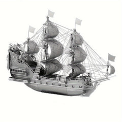Queen Anne 3D DIY Metal Jigsaw Puzzle Educational Toy