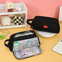 3-Layer Large Pencil Case Stationery Box Japanese Pencil Bag