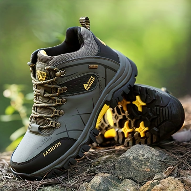 Men's Lightweight Waterproof Hiking Boots for Outdoor Activities