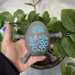 Stretch Egg Rabbit Toy with Suction Cups