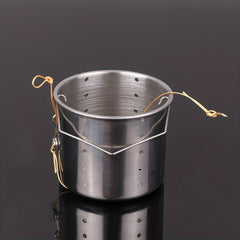 Stainless Steel Bait Cage Cup Sinking Feeder Fishing Accessory