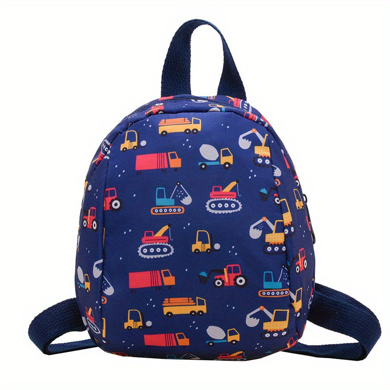 Excavator Print Lightweight Backpack for Kids