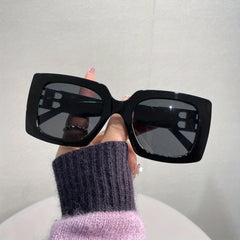 Vintage Oversized Sunglasses Y2K Hiking Sunshade Eyeglasses