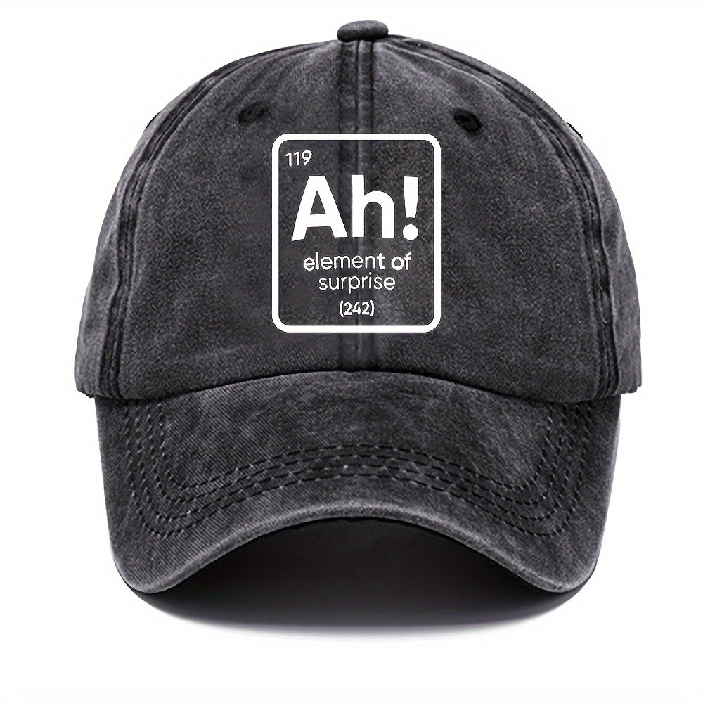 Vintage Baseball Cap Adjustable Trucker Hat for Outdoor Fishing Hiking
