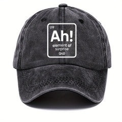 Vintage Baseball Cap Adjustable Trucker Hat for Outdoor Fishing Hiking