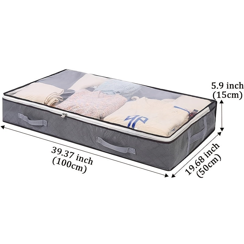 Large Capacity Under Bed Storage Bag Clothing Organizer