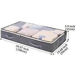 Large Capacity Under Bed Storage Bag Clothing Organizer