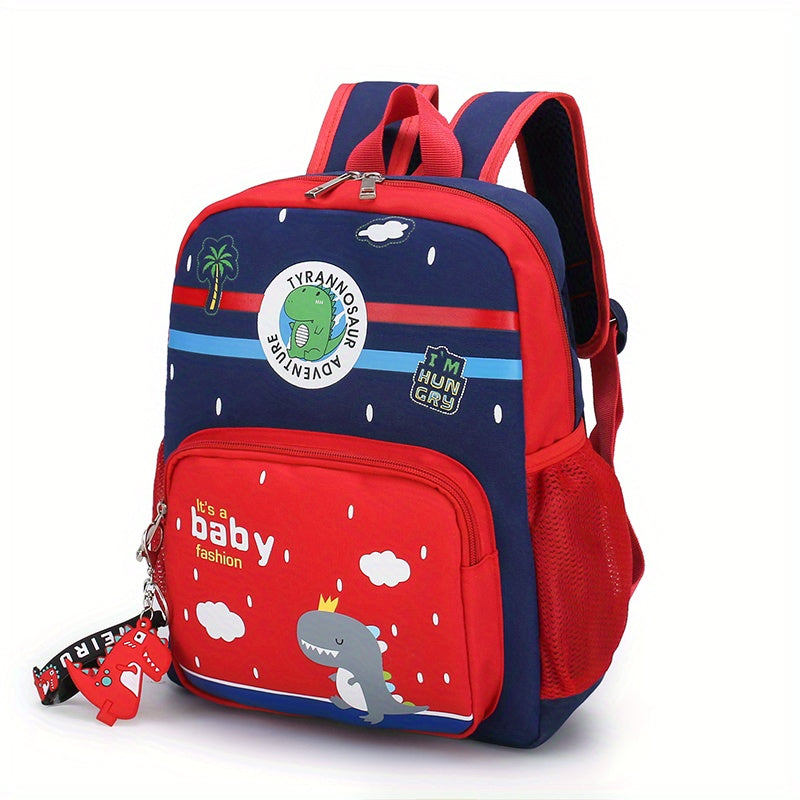 Large Capacity Dinosaur Backpack for Kids