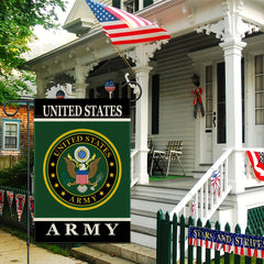 Veterans Garden Flag U S Military Gift Double Sided Outdoor Decor