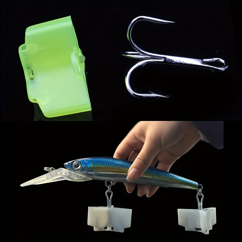 20/50pcs Treble Hook Protective Case Size 1-5 Fishing Tackle Accessories