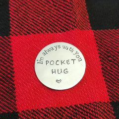 Men's Pocket Hug Long Distance Relationship Gift for Him