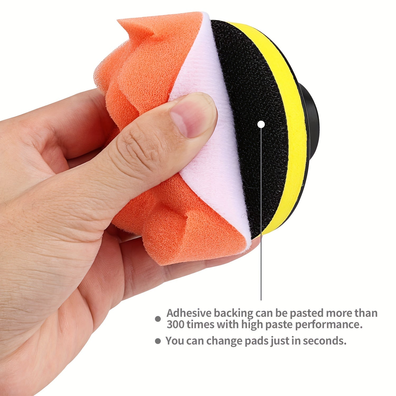 11pcs Car Foam Drill 3 Inch Buffing Pad Polishing Pads Kit Buffer Polisher Kit