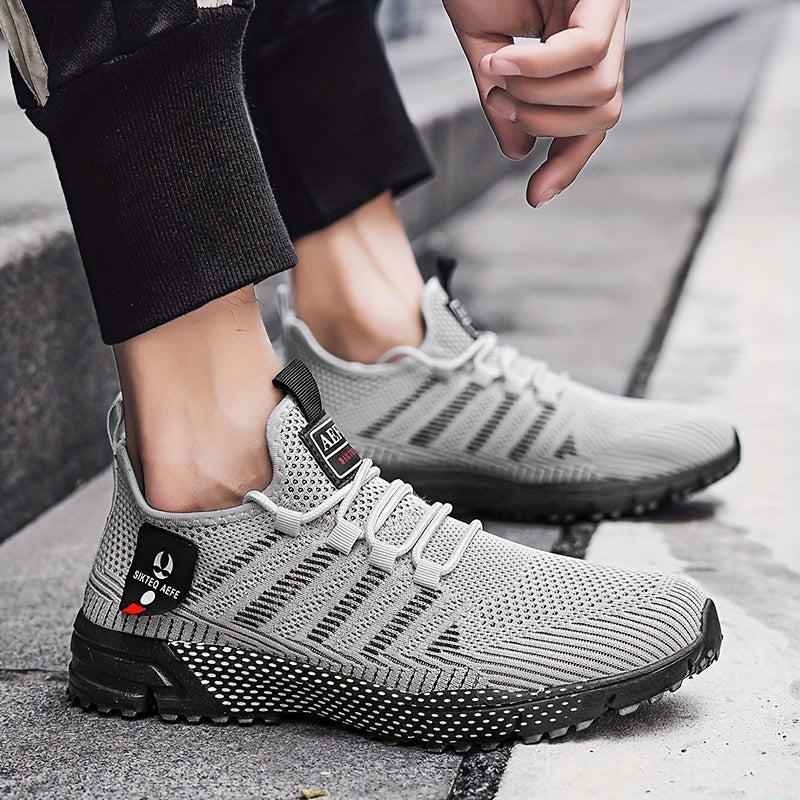Men's Lace-Up Slip-On Athletic Sneakers