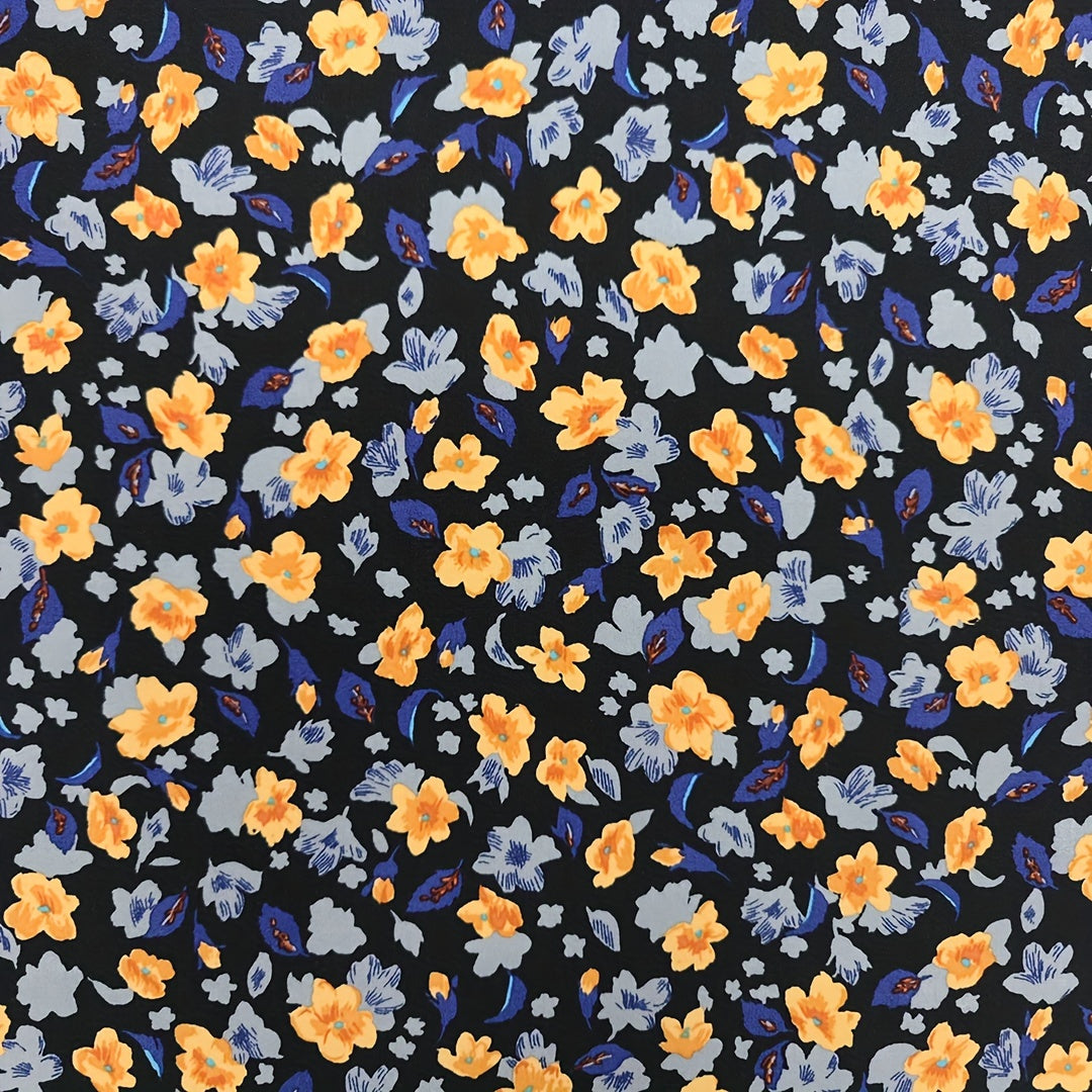 Artificial Cotton Fabric DIY Clothes Pants Dress Fabric 1yard