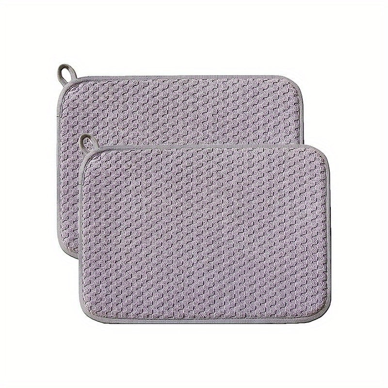 Kitchen Dish Drying Mat Absorbent Quick Drying Pad