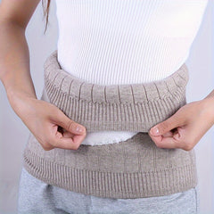 Warm Woolen Waist Protector Plus Velvet for Men and Women