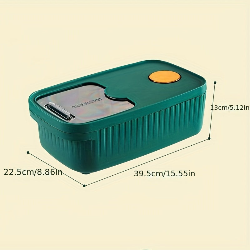 Airtight Rice Dispenser 1pc Clear Large Capacity Container