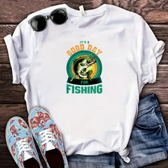 2pcs Fishing Themed Iron On Transfers Green & Yellow Fish Illustration x 4 13in