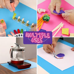 Large Silicone Board for Jewelry Casting Mold, Non-Adhesive Silicone Process Pad