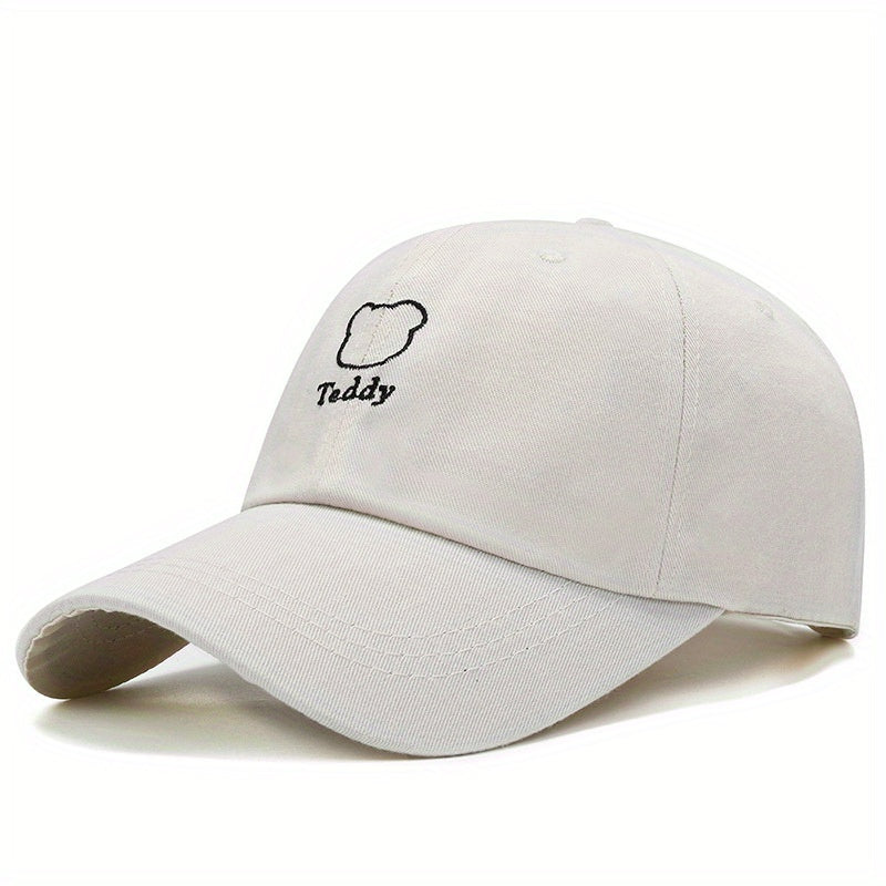 Embroidered Baseball Cap Men Boys Leisure Sunshade Outdoor Accessories