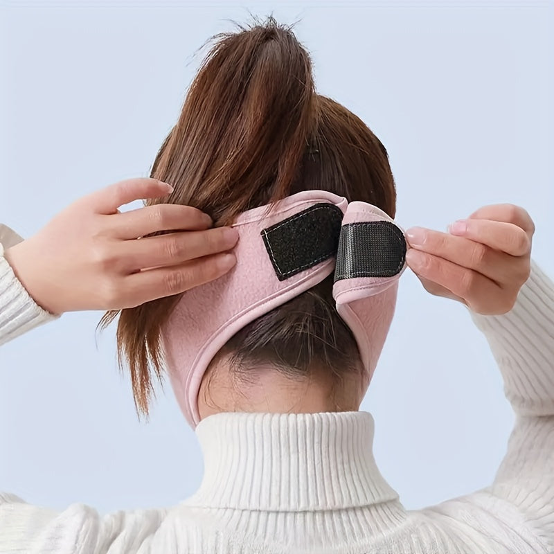Unisex Full Face Mask with Eyewear Winter Warm Fleece Face Cover