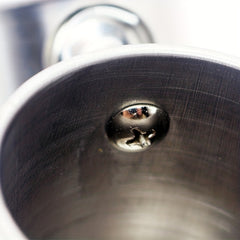 Stainless Bird Food Jar Parrot Mynah Feeder