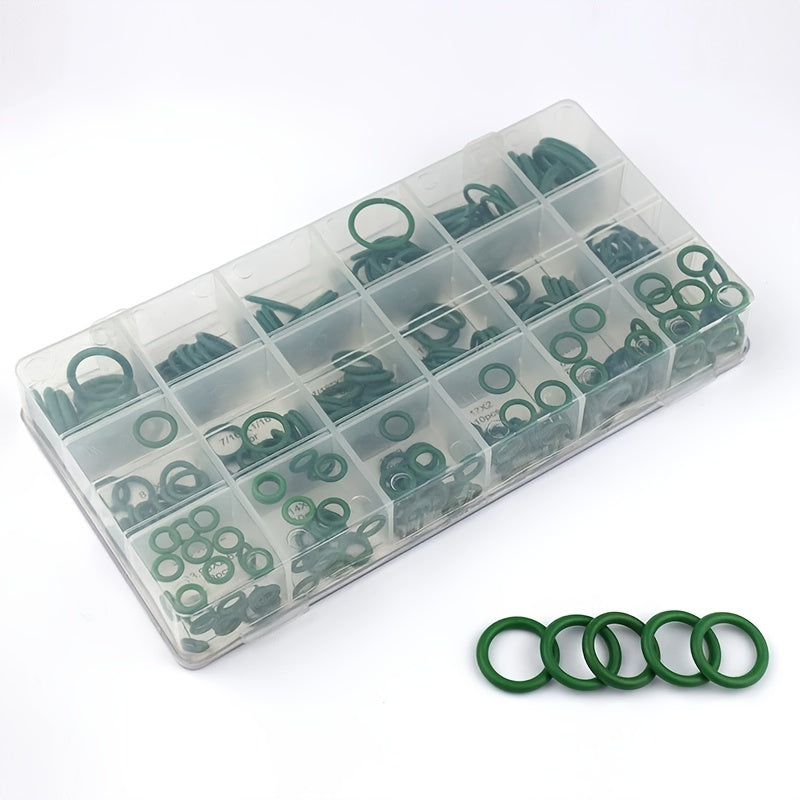 270Pcs Universal Car AC O Rings Set Auto Repair Tools Rubber Refrigerant Ring