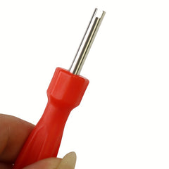 5pcs Valve Cores + Remover Tool for Car Bicycle Tyre Tire Repair