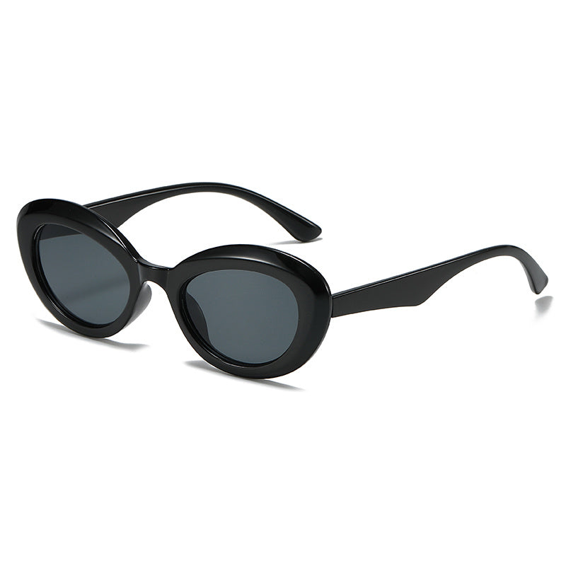 Winter Style Oval Personality All Match Sunglasses