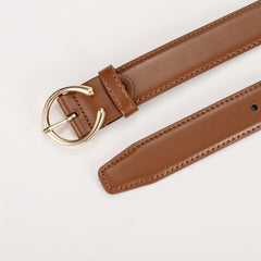 C Shaped Buckle Head Belt for Girls