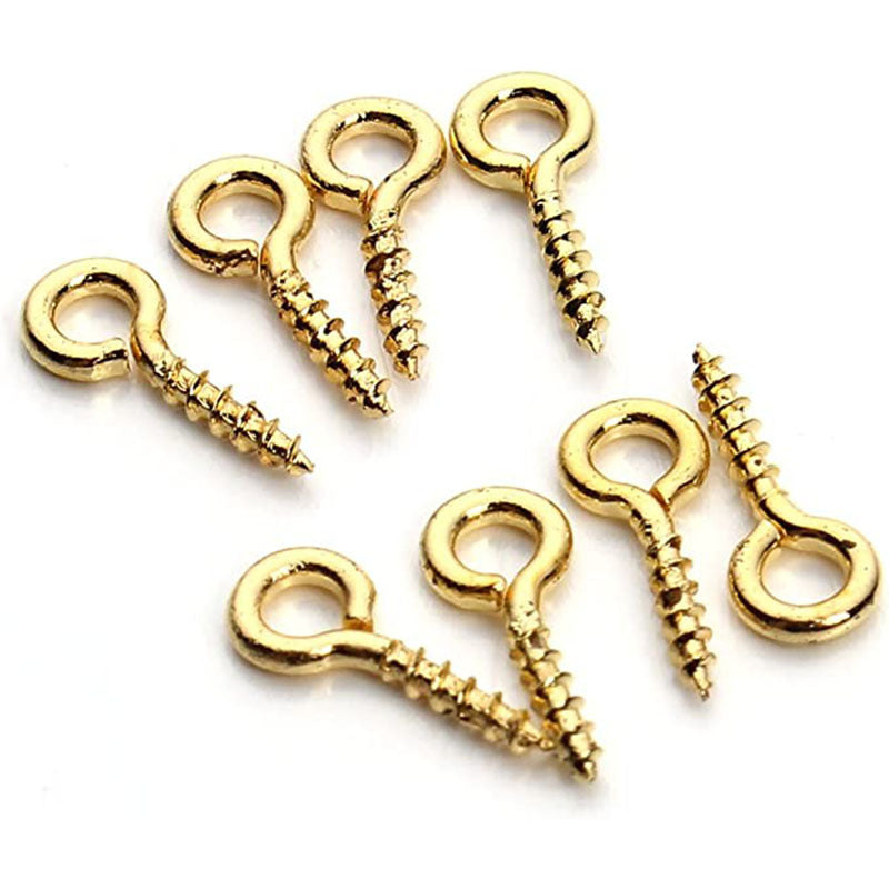 100pcs Metal Eyelets for Hooks and Screws