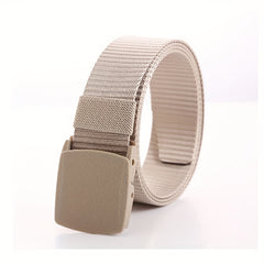 Metal Buckle Nylon Belt for Outdoor Sports Men