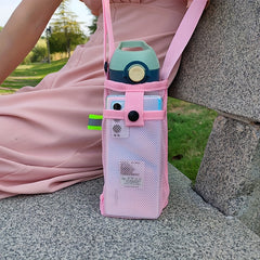 Mesh Pouch for Water Bottle & Phone, Beach & Outdoor Sports
