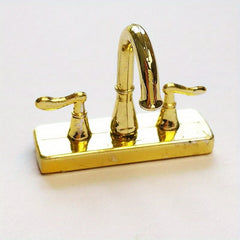 1:12 Scale Dollhouse Kitchen & Bathroom Set - Faucet, Pots, Utensils
