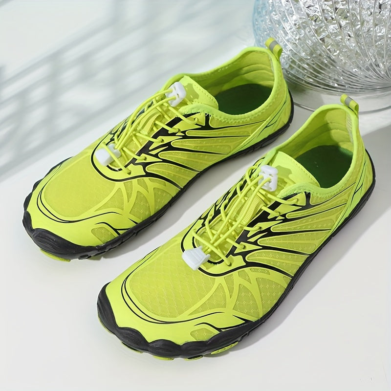 Men's Adjustable Bare Water Shoes Quick Dry Non Slip for Summer Beach