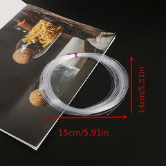 Transparent Fishing Line DIY Material Non Stretch Wire