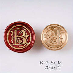 M Classic Letter Wax Stamp Brass Head D Letter Seal Stamp