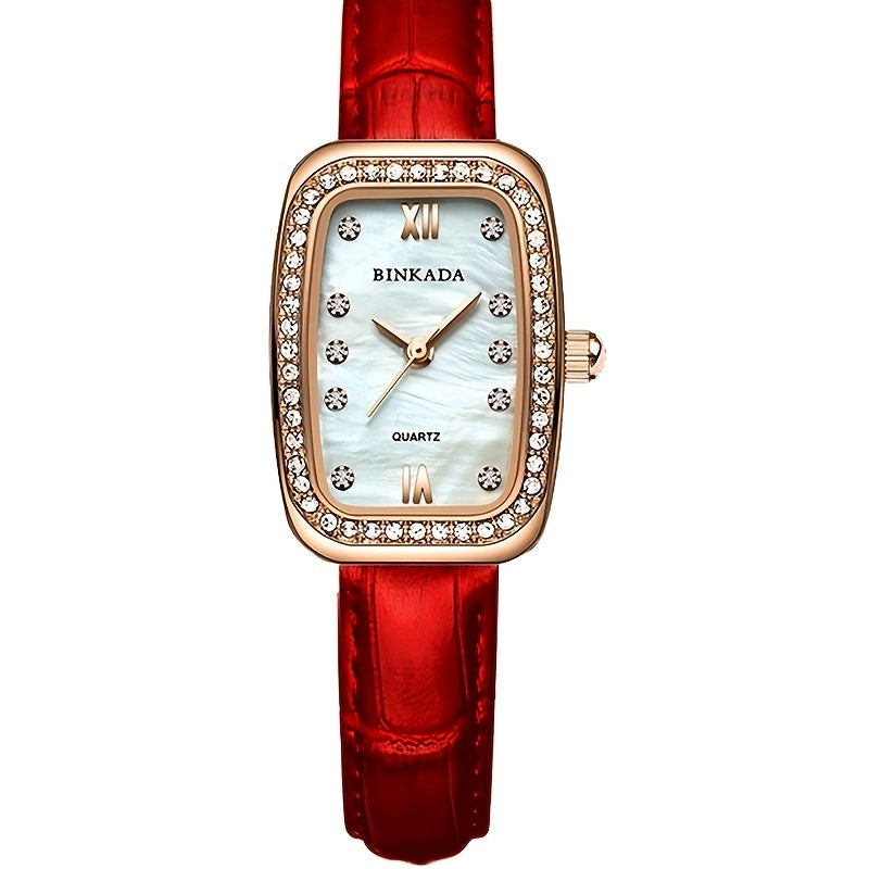 Red Alloy Quartz Watch Gift For Kids
