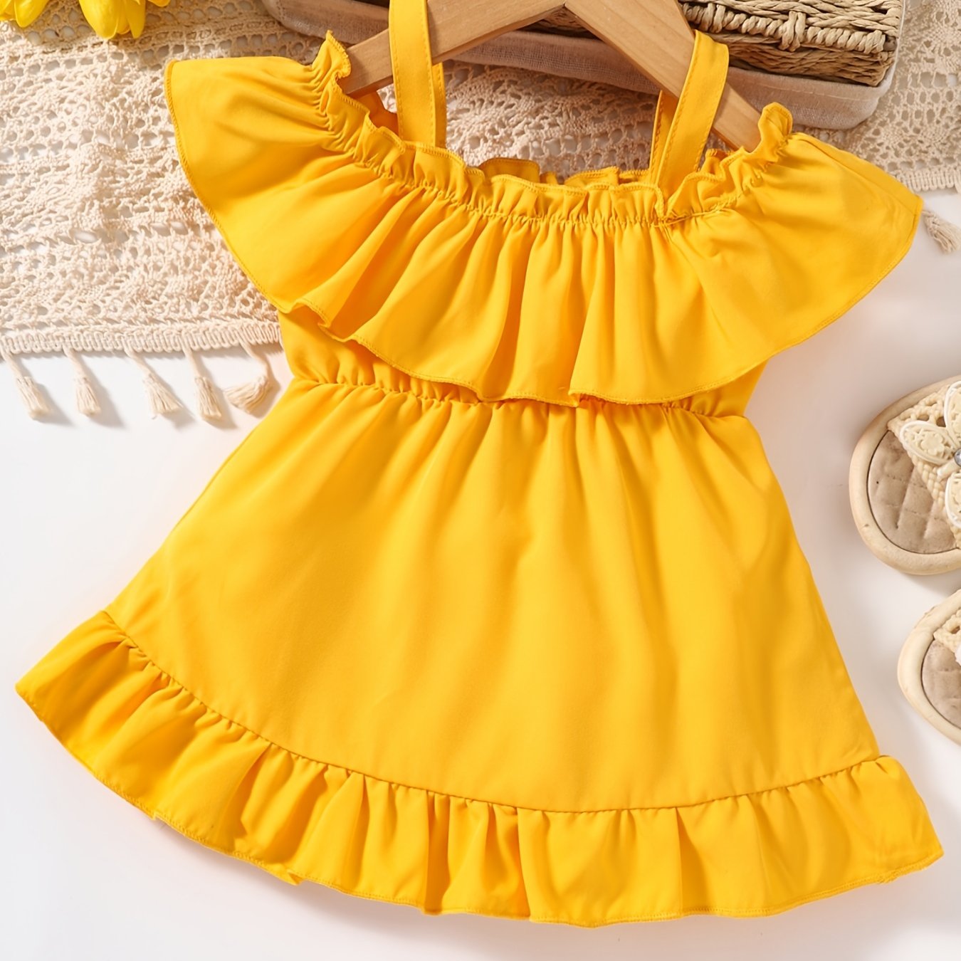 Baby Girls Cami Dress For Summer Beach Party