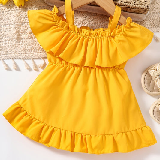Baby Girls Cami Dress For Summer Beach Party