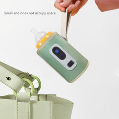 Portable USB Baby Bottle Warmer with Temperature Adjustment