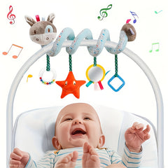 Colorful Car Seat Toy for Boys and Girls 0-12 Months